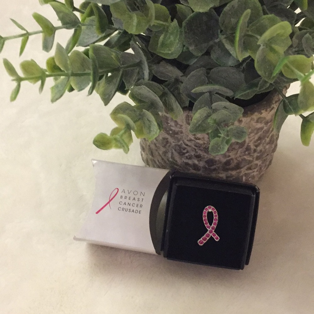 Avon Breast Cancer Ribbon Pin